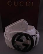 Gucci dames riem - wit - matte zilveren GG gesp - NIEUW, Kleding | Dames, Riemen en Ceinturen, 3 tot 5 cm, Verzenden, Wit, Nieuw