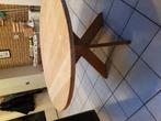 Eiken eettafel, Huis en Inrichting, Rond, Ophalen of Verzenden, Zo goed als nieuw, Vier personen