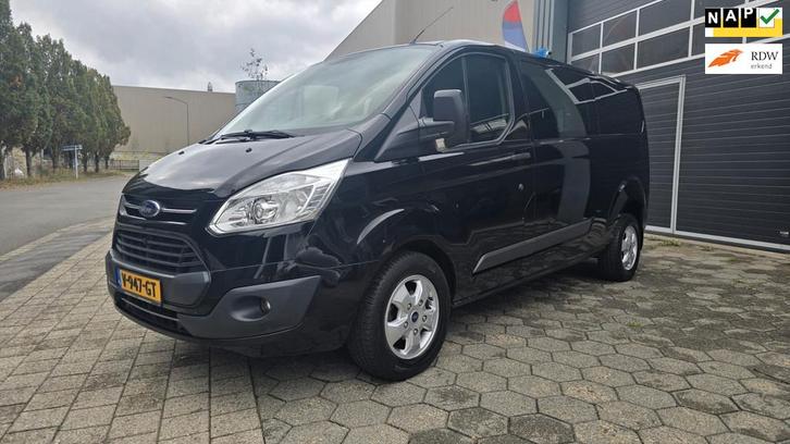 Ford Transit Custom 310 2.0 TDCI L2H1 Trend DC/ APK / AIRCO, Auto's, Bestelauto's, Bedrijf, Te koop, ABS, Achteruitrijcamera, Airconditioning