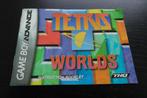 Instructieboekje Gameboy Advance - TETRIS WORLDS, Puzzel en Educatief, 1 speler, Ophalen of Verzenden, Zo goed als nieuw