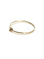 14k gouden ring, Gebruikt, Ophalen of Verzenden, 17 tot 18, Dame