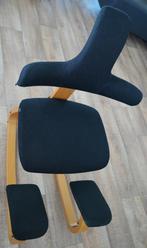 Stokke Varier Thatsit kniestoel (nieuwprijs: 1300-1900EUR), Huis en Inrichting, Ophalen, Gebruikt, Zwart, Bureaustoel