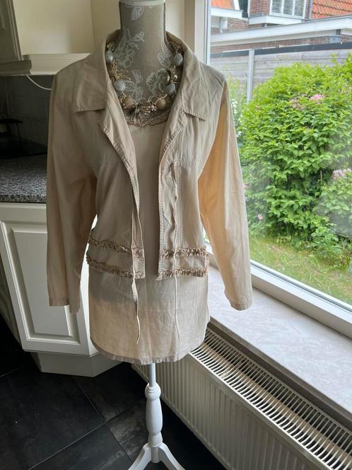 Double FunFun Zomer combinatie Tuniek en Jasje XL/XXL  42/44, Kleding | Dames, Jassen | Zomer, Zo goed als nieuw, Maat 46/48 (XL) of groter