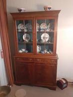 klassieke Vitrinekast, Huis en Inrichting, Kasten | Vitrinekasten, Ophalen, Gebruikt, 150 tot 200 cm, 150 tot 200 cm