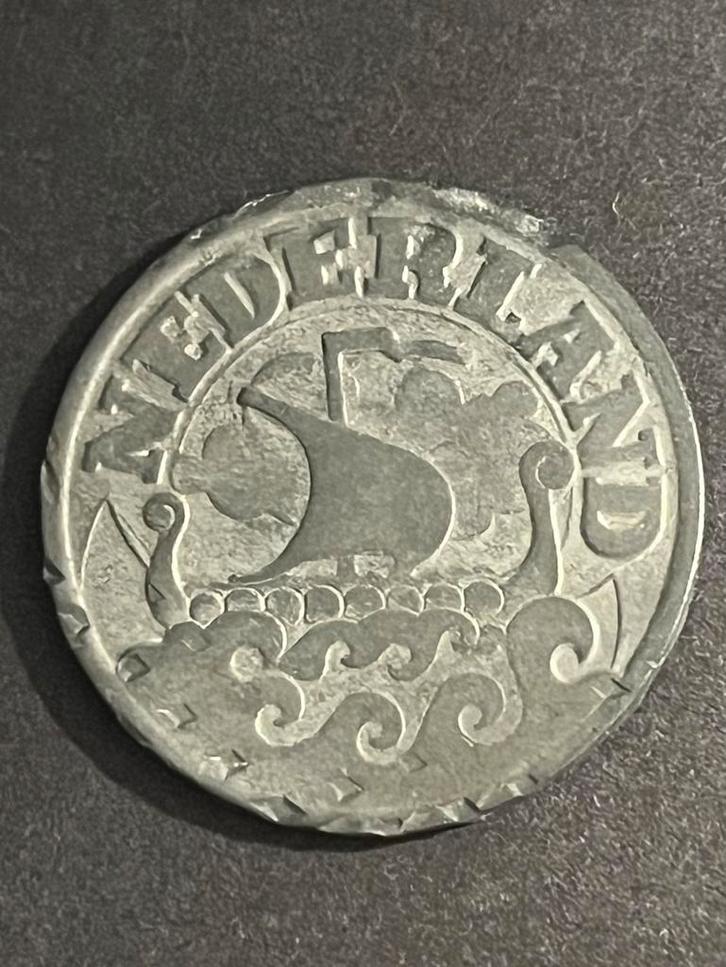 25 cent Wilhelmina 1942, Postzegels en Munten, Munten | Nederland, 25 cent, Koningin Wilhelmina, Ophalen of Verzenden