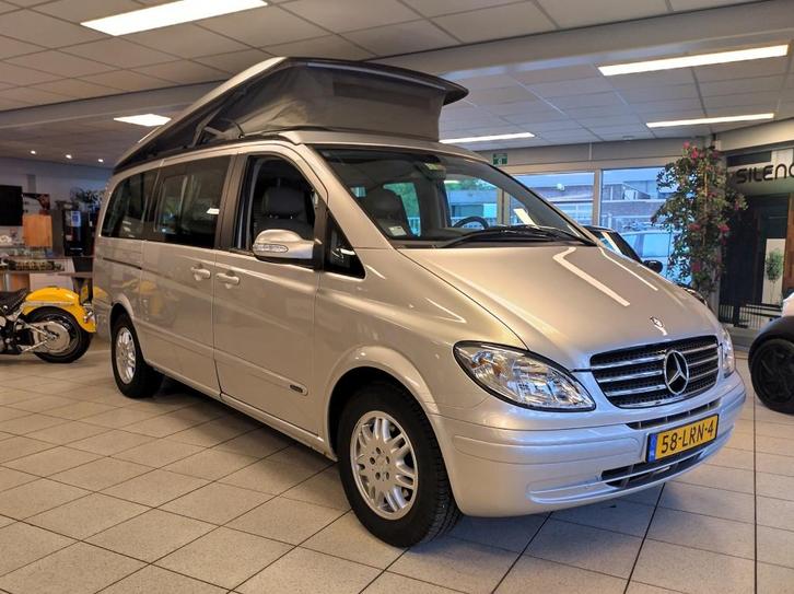Mercedes-Benz aut. VIANO CDI 2.2 Westfalia Marco Polo, leer, Caravans en Kamperen, Campers, Bedrijf, Mercedes-Benz, Diesel, Automaat