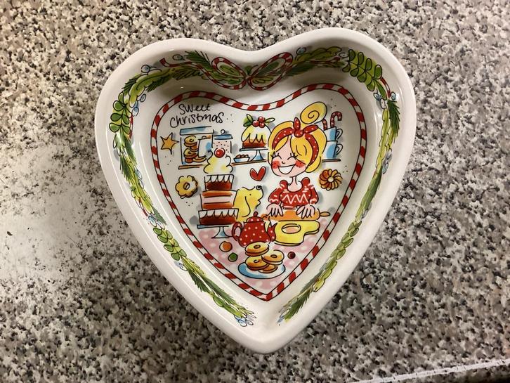 Blond Amsterdam Kerst Hartjes Schaal Nieuw, Huis en Inrichting, Woonaccessoires | Schalen en Manden, Nieuw, Schaal, Overige vormen