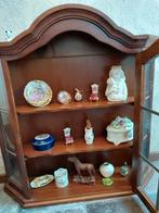 vitrinekast vitrine kast met Duits porselein & meer, Antiek en Kunst, Antiek | Meubels | Kasten, Ophalen