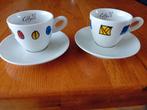 2 WALKURE alta cappucino koffie kop en schotel Coffyn NIEUW, Nieuw, Ophalen of Verzenden, Overige stijlen, Kop(pen) en/of Schotel(s)