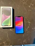 Apple iPhone 14 Blauw Zgan, Telecommunicatie, Mobiele telefoons | Apple iPhone, 128 GB, Zwart, Ophalen of Verzenden, Zo goed als nieuw