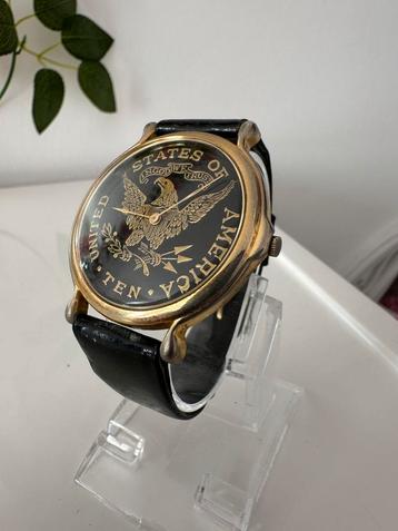 Vintage American Eagle Ten Dollar Watch NOS polshorloge beschikbaar voor biedingen