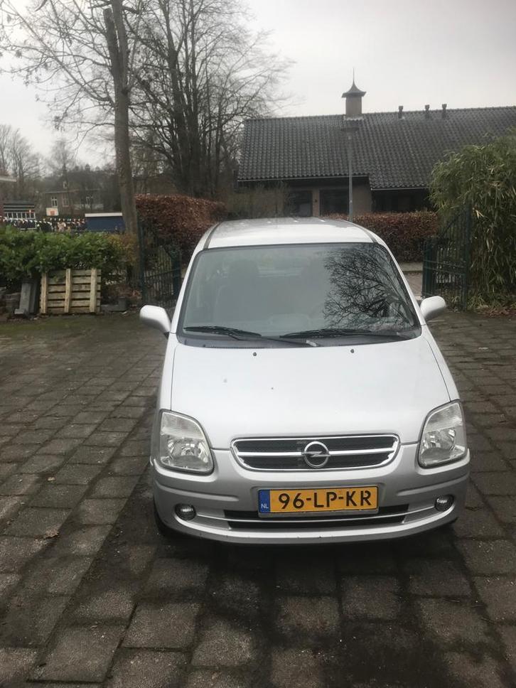Opel Agila 1.2 I 16V 2003 Grijs, Auto's, Opel, Particulier, Agila, ABS, Airconditioning, Centrale vergrendeling, Elektrische ramen