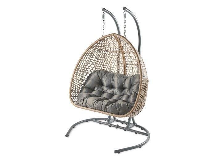 Sens-Line Enjoy Relax Double Grey hangstoel, Tuin en Terras, Hangmatten, Nieuw, Ophalen of Verzenden