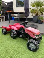Speelgoedtrekker met kar - traptrekker, Kinderen en Baby's, Speelgoed | Buiten | Skelters, Ophalen, Gebruikt, Overige merken, Met kar of aanhanger