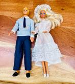 Vintage Barbie bruidspaar, Ophalen of Verzenden, Gebruikt, Pop