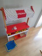 Hema winkeltje met wat toebehoren, Kinderen en Baby's, Speelgoed | Houten speelgoed, Ophalen, Gebruikt, Meubelstuk of Keukentje