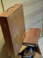 2 houten schilderskist,-koffer, verfkist + verftubes TALENS, Hobby en Vrije tijd, Schilderen, Ophalen of Verzenden, Gebruikt, Overige typen