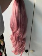 Roze pruik, Ophalen of Verzenden, Zo goed als nieuw, Pruik of Haarverlenging