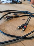 RCA kabel male-male, Ophalen of Verzenden, Zo goed als nieuw