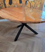 Ronde eettafel 150cm, Ophalen, Rond, Zo goed als nieuw, Vijf personen of meer