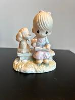 Precious Moments 'Loving is Sharing' Beeldje, Verzamelen, Beelden en Beeldjes, Ophalen of Verzenden, Gebruikt, Mens