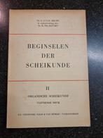 Beginselen der Scheikunde II - Organische Scheikunde, Ophalen of Verzenden, Gelezen, Overige onderwerpen, Dr. G.J. van Meurs & Dr. H. Ph. Baudet
