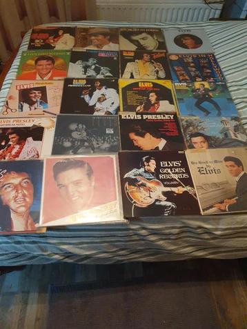 GROTE verzameling ELVIS PRESLEY PLATEN LP'S wegens stoppen beschikbaar voor biedingen