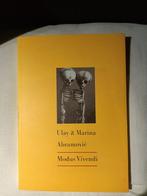 Modus Vivendi: Ulay en Maina Abramovic 1980-1985, Ophalen of Verzenden, Zo goed als nieuw, Catalogus