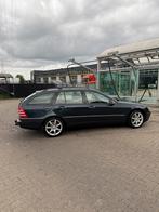 Mercedes Benz C180 kompressor Automaat, Auto's, Stof, 4 cilinders, Stationwagon, Alarm