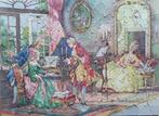 Oude pruikentijd puzzel. Losse puzzel. Compleet., Ophalen of Verzenden, Minder dan 500 stukjes, Zo goed als nieuw, Legpuzzel