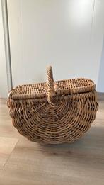 Rieten mand, Hobby en Vrije tijd, Picknickmanden, Ophalen, Zo goed als nieuw