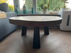Mooie robuuste salon tafel zwaar eiken, Ophalen, 50 tot 100 cm, Zo goed als nieuw, Minder dan 50 cm