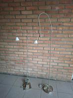 Zilverkleurige vloerlampen, Ophalen, Gebruikt, Zie foto, 100 tot 150 cm