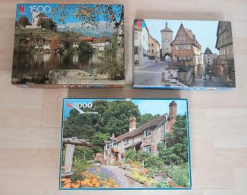 Set van 3 puzzels beschikbaar voor biedingen