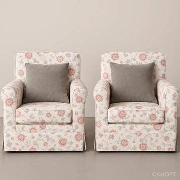 2 gestoffeerde Ikea-stoelen beschikbaar voor biedingen