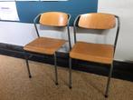 Lundia beuken houten stoelen 8 stoelen, Huis en Inrichting, Ophalen, Gebruikt, Bruin, Lundia