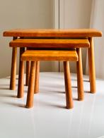 Mimiset brutalistisch eikenhout Meubelfabriek Oisterwijk, Ophalen, Zo goed als nieuw, Hout