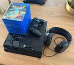 Playstation 4 500GB + 9 spellen + Headset Steelseries, Spelcomputers en Games, Spelcomputers | Sony PlayStation Consoles | Accessoires