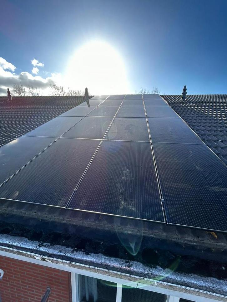 Zonnepanelen set Risen Titan-S 400 Wp - Schuin dak, Doe-het-zelf en Verbouw, Zonnepanelen en Toebehoren, Gebruikt, Compleet systeem