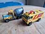 Setje van 2 Matchbox modellen Kenworth bespeeld, Ophalen of Verzenden, Gebruikt
