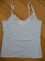 Hunkemöller top licht blauw kant maat M, Maat 38/40 (M), Blauw, Ophalen of Verzenden, Zo goed als nieuw