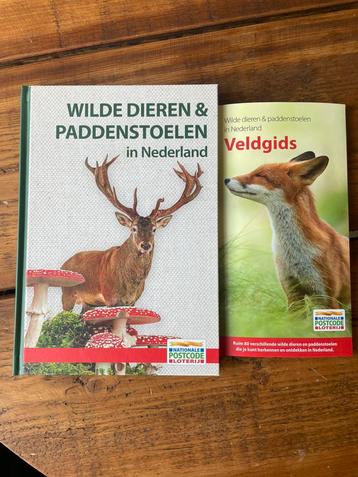 Postcode loterij wilde dieren & paddenstoelen boek beschikbaar voor biedingen