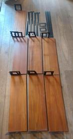 Vintage jaren 70 planken wandsysteem, Huis en Inrichting, Ophalen, Gebruikt, 25 tot 50 cm, 50 tot 100 cm