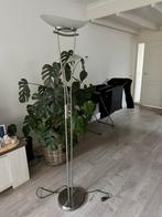Moderne vloerlamp met leeslamp, Huis en Inrichting, Lampen | Vloerlampen, Ophalen of Verzenden, Gebruikt, Metaal, 150 tot 200 cm