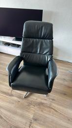 Eijerkamp lederen relaxfauteuil (met ligstand), Ophalen, Minder dan 75 cm, Leer, Zo goed als nieuw
