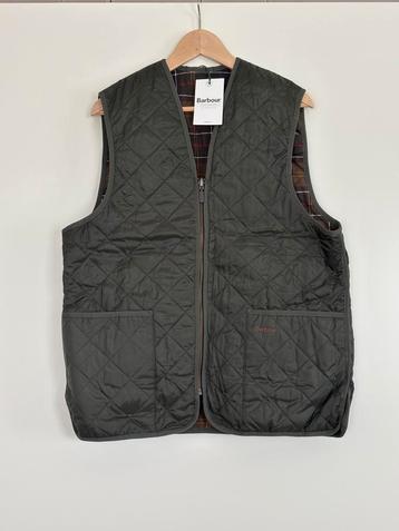 Barbour Classic Olive inrits vest waistcoat mt40(50) beschikbaar voor biedingen