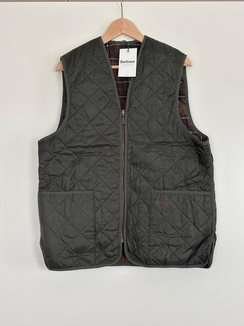 Barbour Classic Olive inrits vest waistcoat mt40(50), Antiek en Kunst, Antiek | Kleden en Textiel, Ophalen of Verzenden