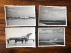 4 Zw/w foto's Panam toestellen jaren 60/70, Verzamelen, Luchtvaart en Vliegtuigspotten, Gebruikt, Kaart, Foto of Prent, Verzenden
