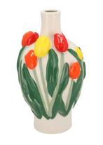 Daan Kromhout Design Isa Dutch Tulpen Vazen 16x16x26cm, Verzenden, Nieuw, Aardewerk of Porselein, Minder dan 50 cm