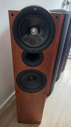 4 KEF Q5 Speakers, Gebruikt, 60 tot 120 watt, Front, Rear of Stereo speakers, Ophalen